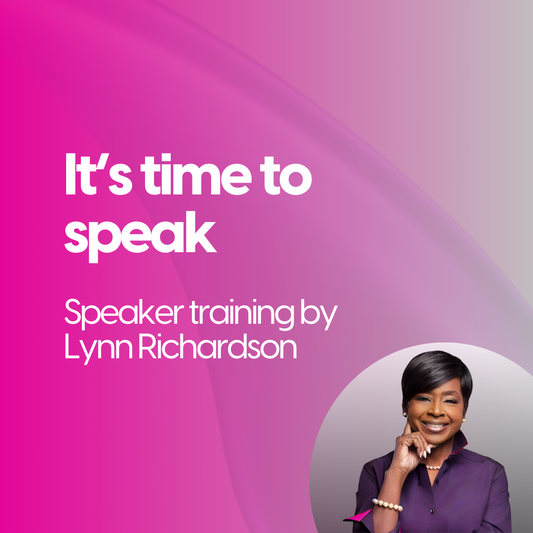 Lynn Richardson's Speaker Training