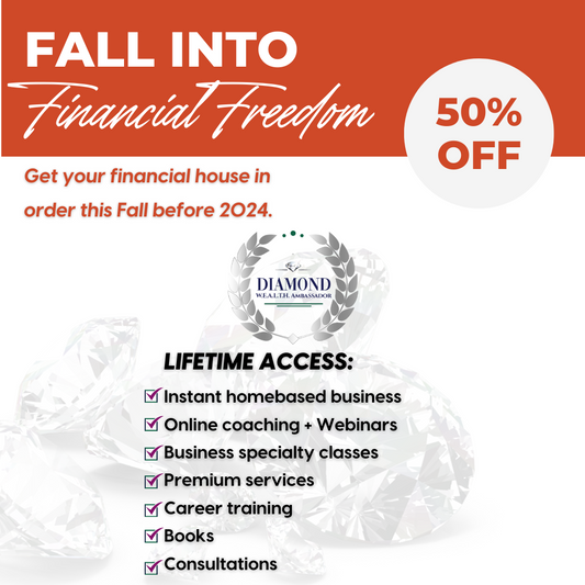 Discounted DIAMOND W.E.A.L.T.H. Ambassador Lifetime Membership - 50% Off - only $2999