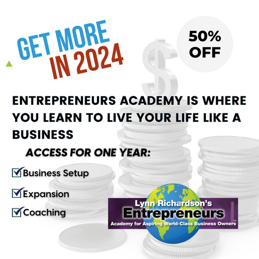 Discounted ANNUAL ENTREPRENEURS ACADEMY - 50% Off