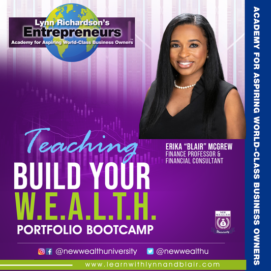 Build Your W.E.A.L.T.H. Portfolio Bootcamp - One on One